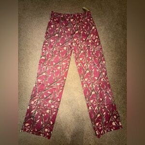Burgundy/Red Camouflage Cargo Pants